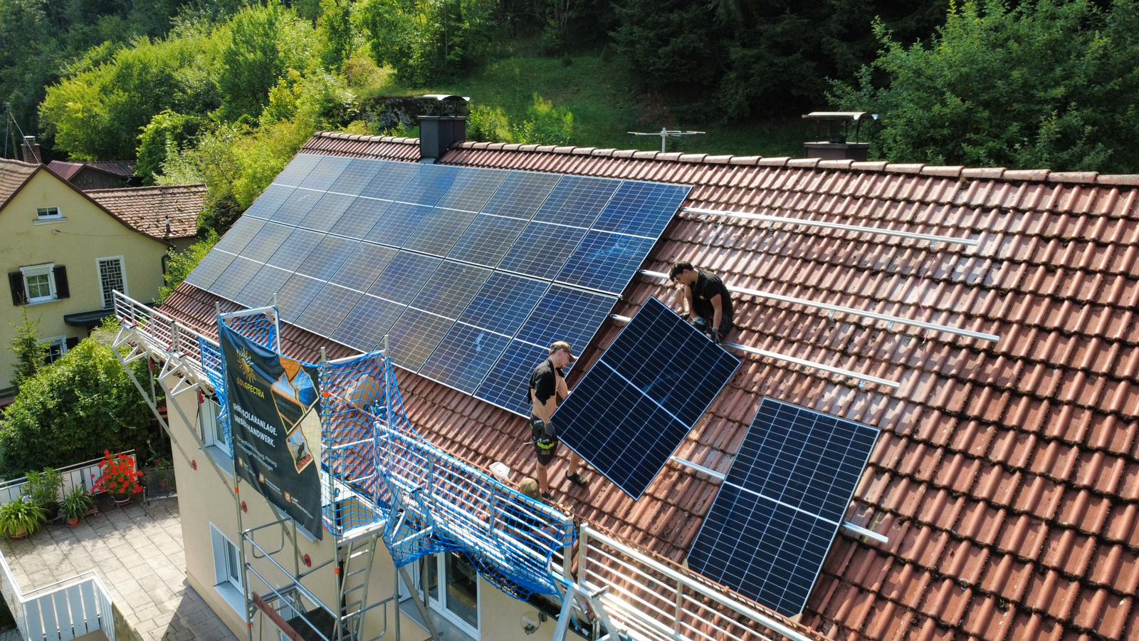 Solaranlage Installation